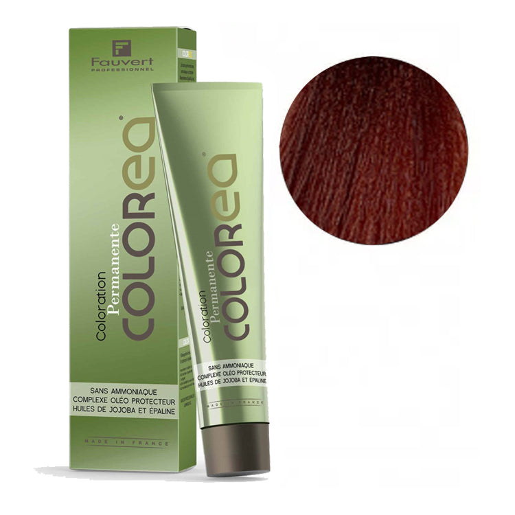 Ammonia-free Hair dye - 5/46 Light Brown Copper Red