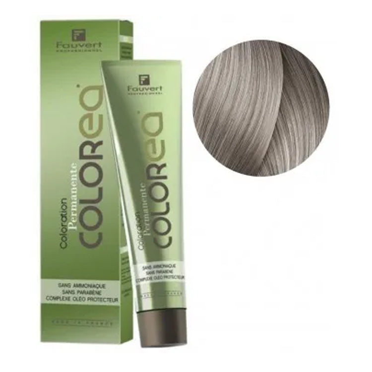 Fauvert Colorea Ammonia Free Hair Color - 9/1 Ash Very Light Blond