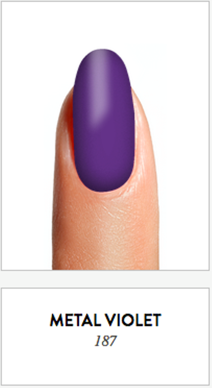 Crisnail Nail Polish Metal Violet, 14ml