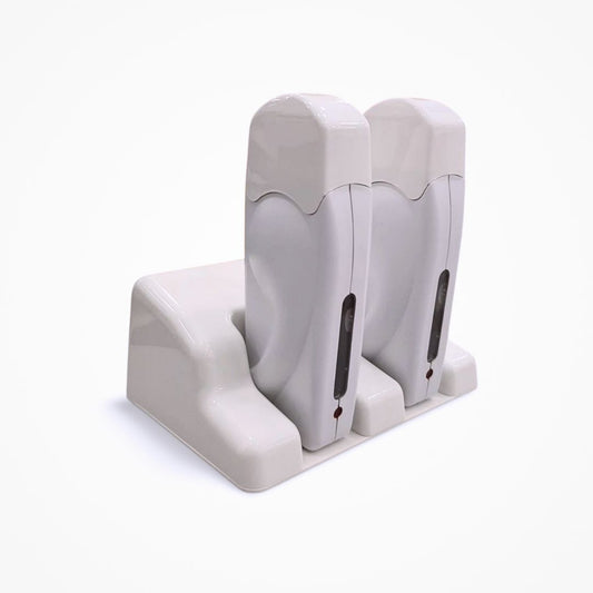 Double Cartridge Wax Warmer Machine — Kit Duo Basic White (100g) | Made in Italy