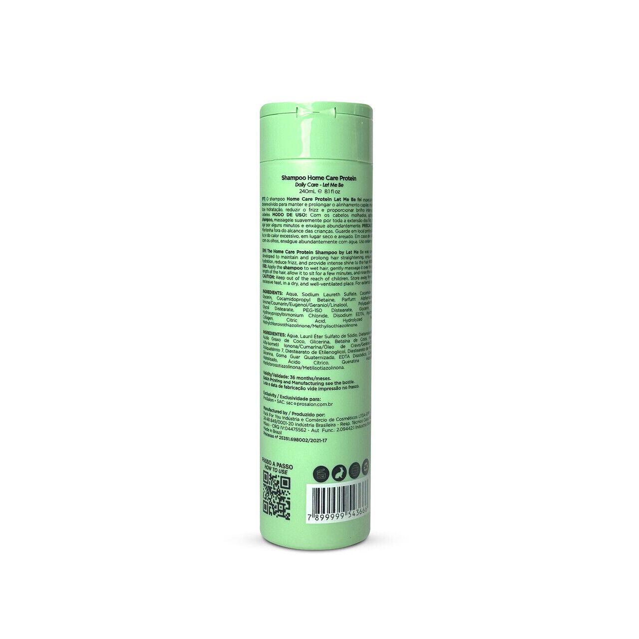 Let Me Be Protein Home Care Shampoo – 240 ml