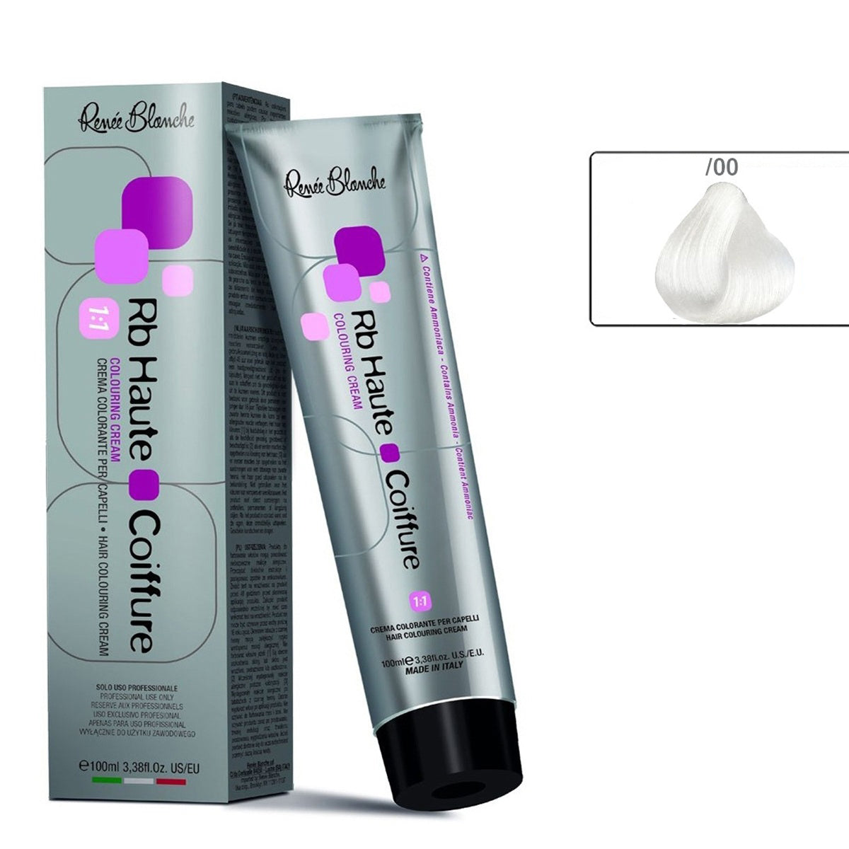 High-quality hair color Intensifier Neutral, 100 ml- Italy