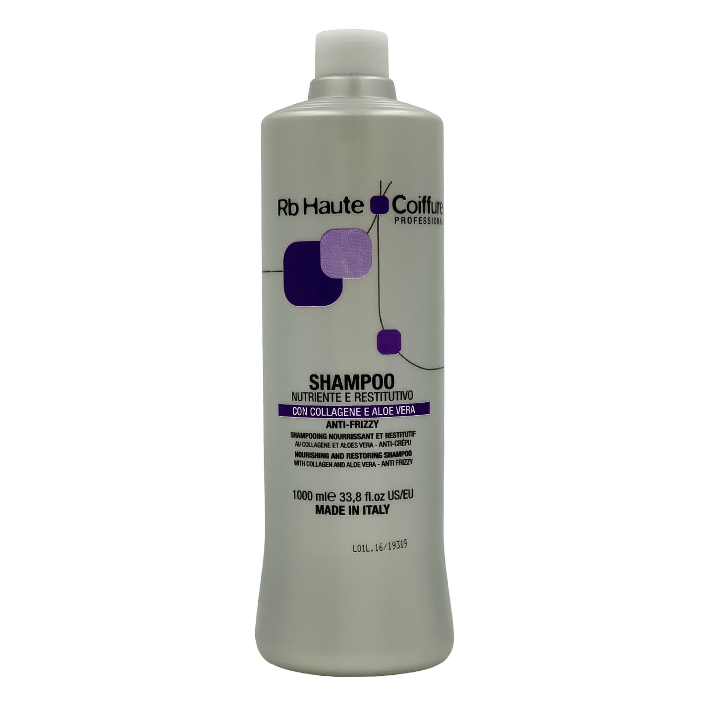 شامبو مغذي ومجدد للشعر مضاد للتجعد مع الكولاجين والصبار - رينيه بلانش، 1000 مل