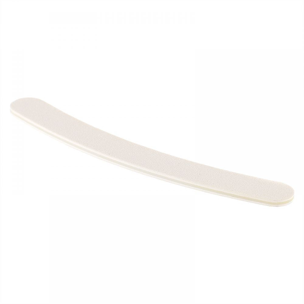 White Curve Nail File, Professional Quality Nail Files