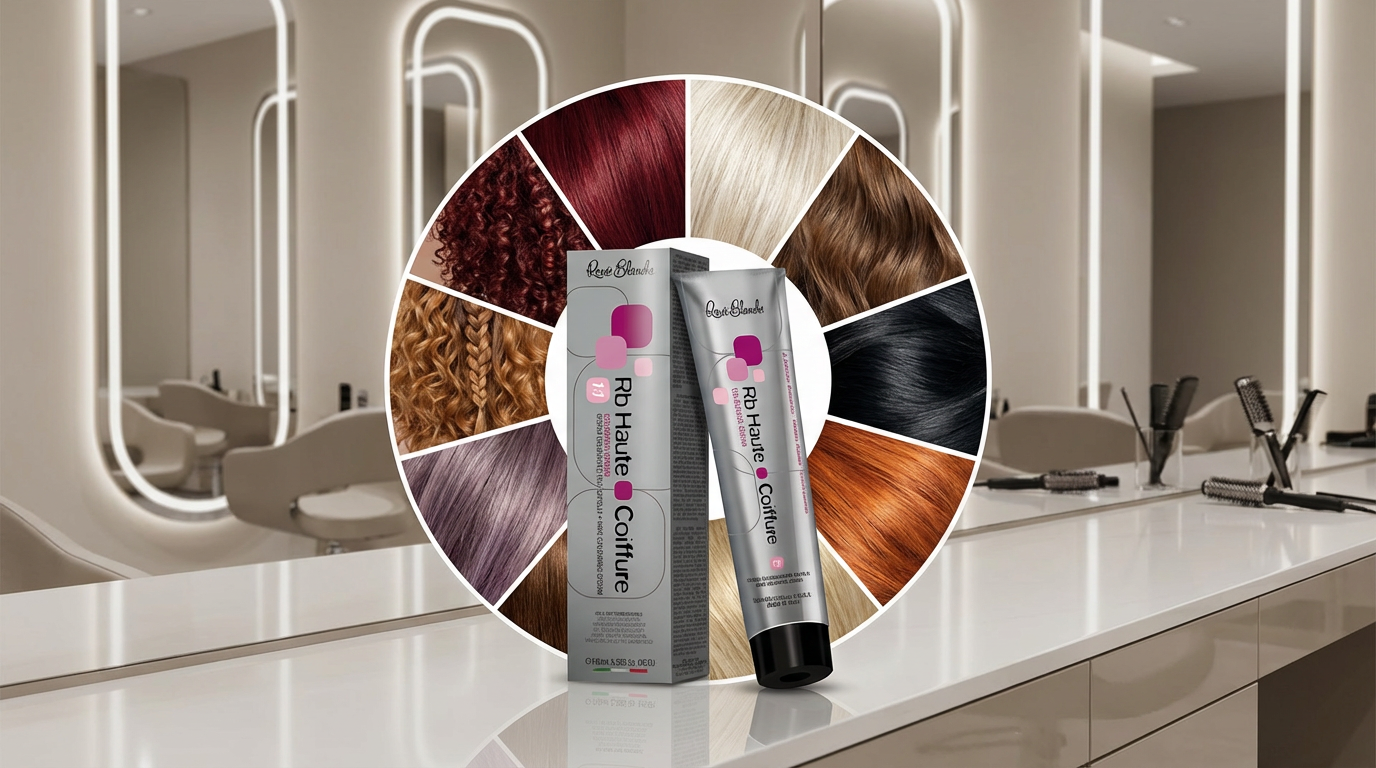 Renee Blanche Haute Coiffure 6.00 Natural Intense Dark Blonde 100ml – Professional Permanent Hair Color | Rich Natural Dark Blonde with Full Grey Coverage & Salon Shine