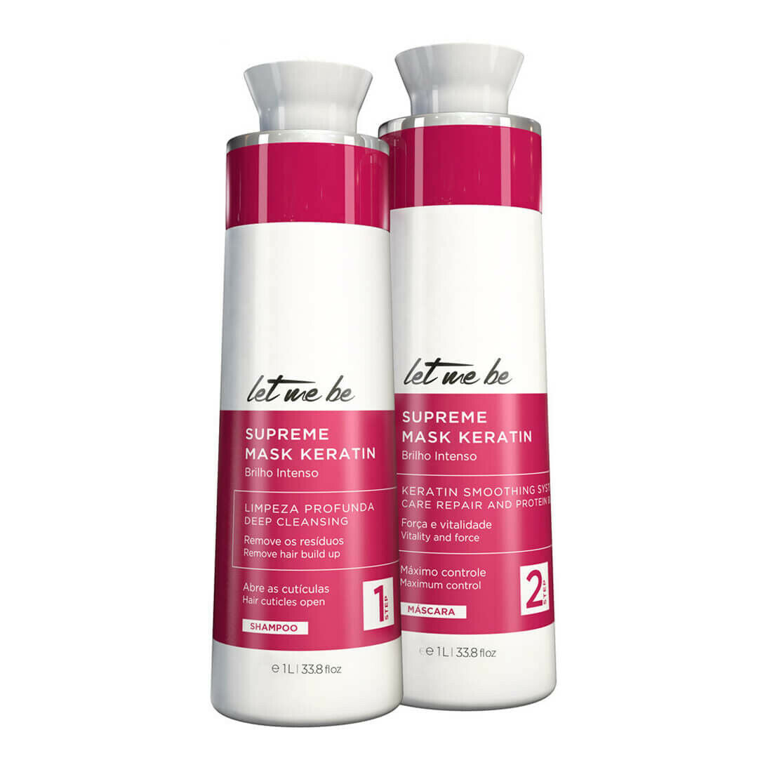 Let Me Be Supreme Keratin Smoothing Treatment Set 2x1000ml UAE