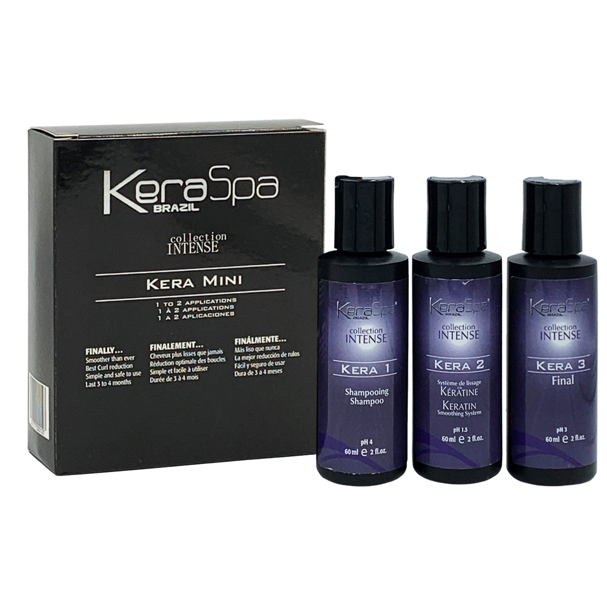 KeraSpa Keratin mini kit Smoothing treatment