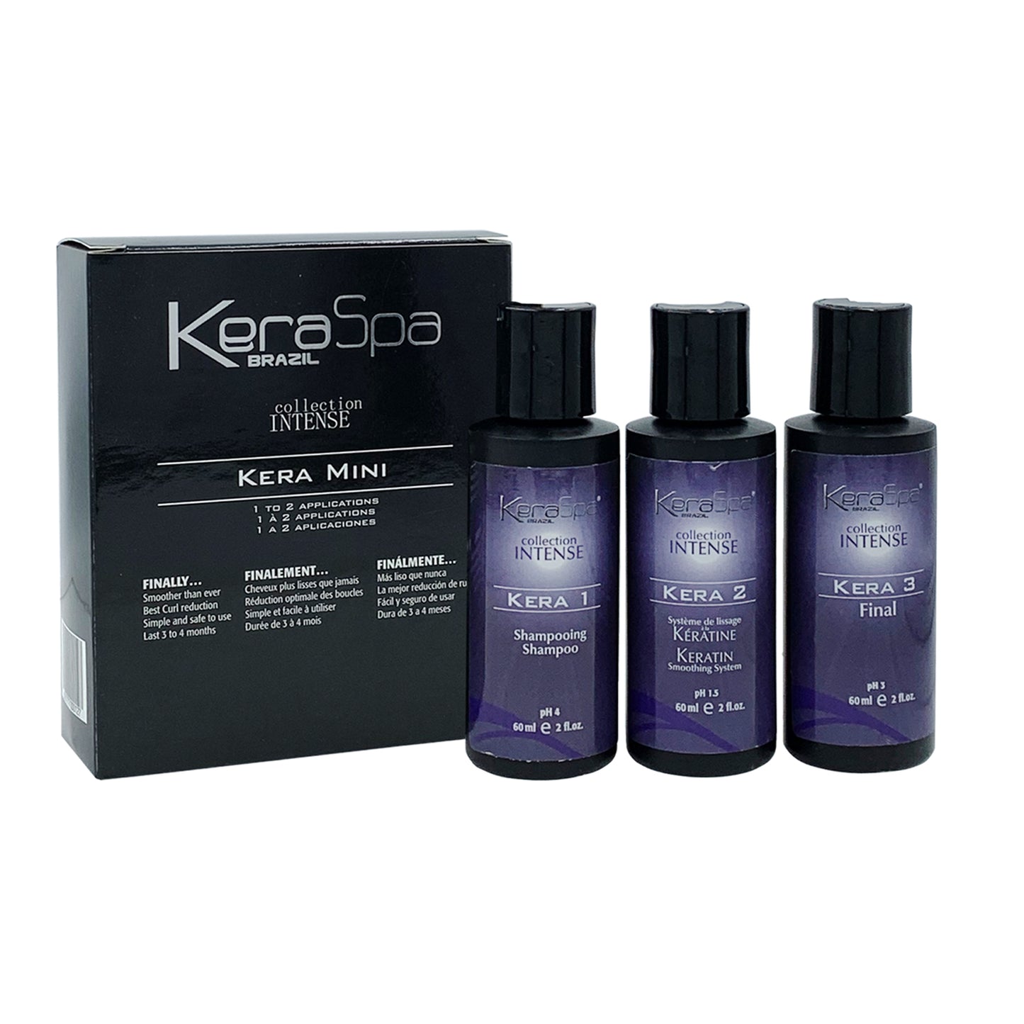 Keraspa Keratin smoothing system minikit
