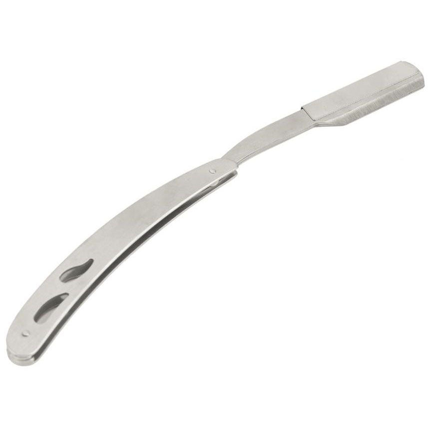 Stainless Steel Hair Shaving Comb Razor Blade Straight Edge Barber Razor