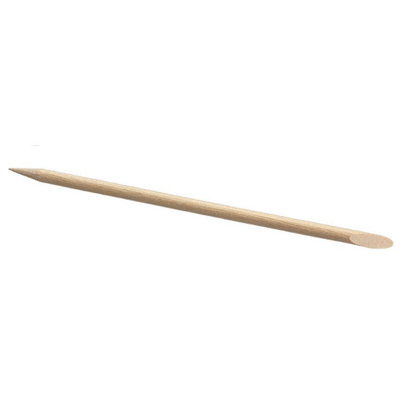 100pcs Design Orange Wood Stick Cuticle Pusher Remover Manicure Care Professional Manicure Tools Accessories