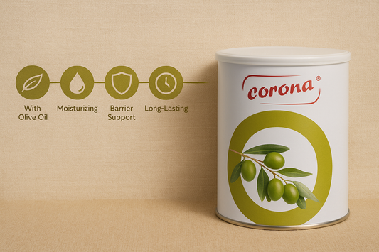 corona olive oil wax 