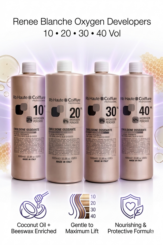 hydrogen peroxide oxygen developers all volumes 3%,6%, 9%, and 12%