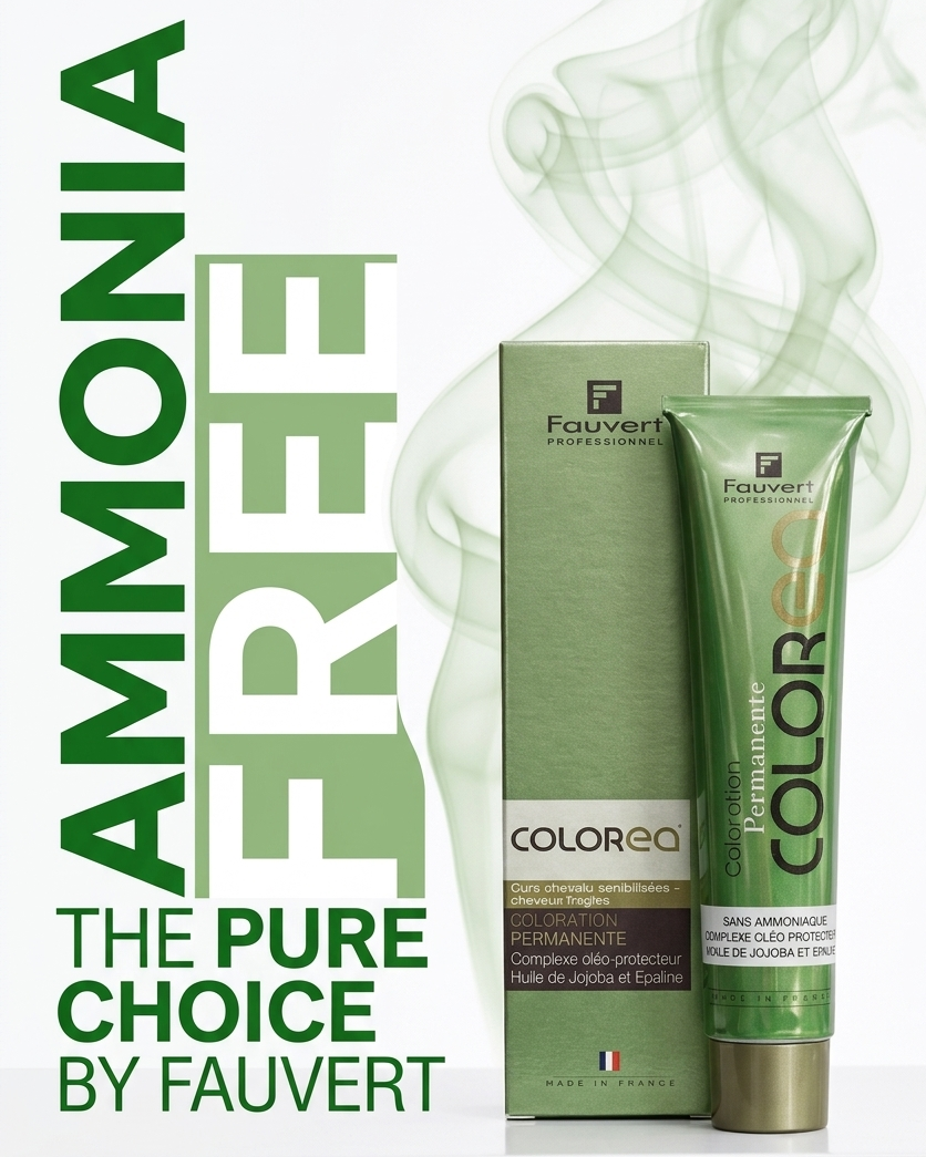 Fauvert Colorea Ammonia-Free Hair Color Sensitive Scalp & Pregnancy Safe