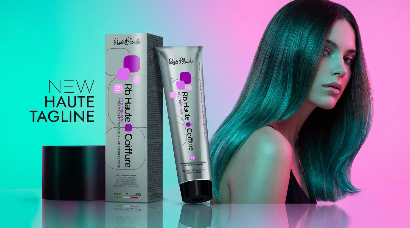 Renee Blanche Haute Coiffure 0.06 Violet Toner 100ml – Italian Professional Low-Ammonia Hair Color | Neutralizes Brass & Yellow Tones, Adds Cool Violet Shine to Blonde, Bleached & Grey Hair