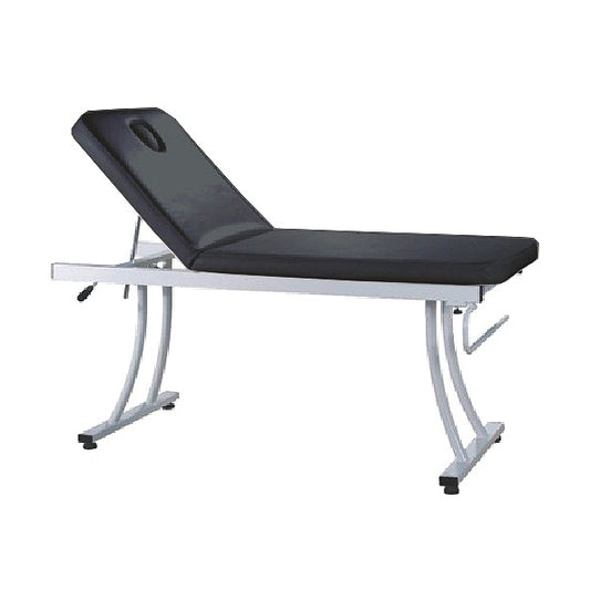 Manual Facial Spa Bed UAE – Adjustable Beauty & Massage Bed Black HZ-3868
