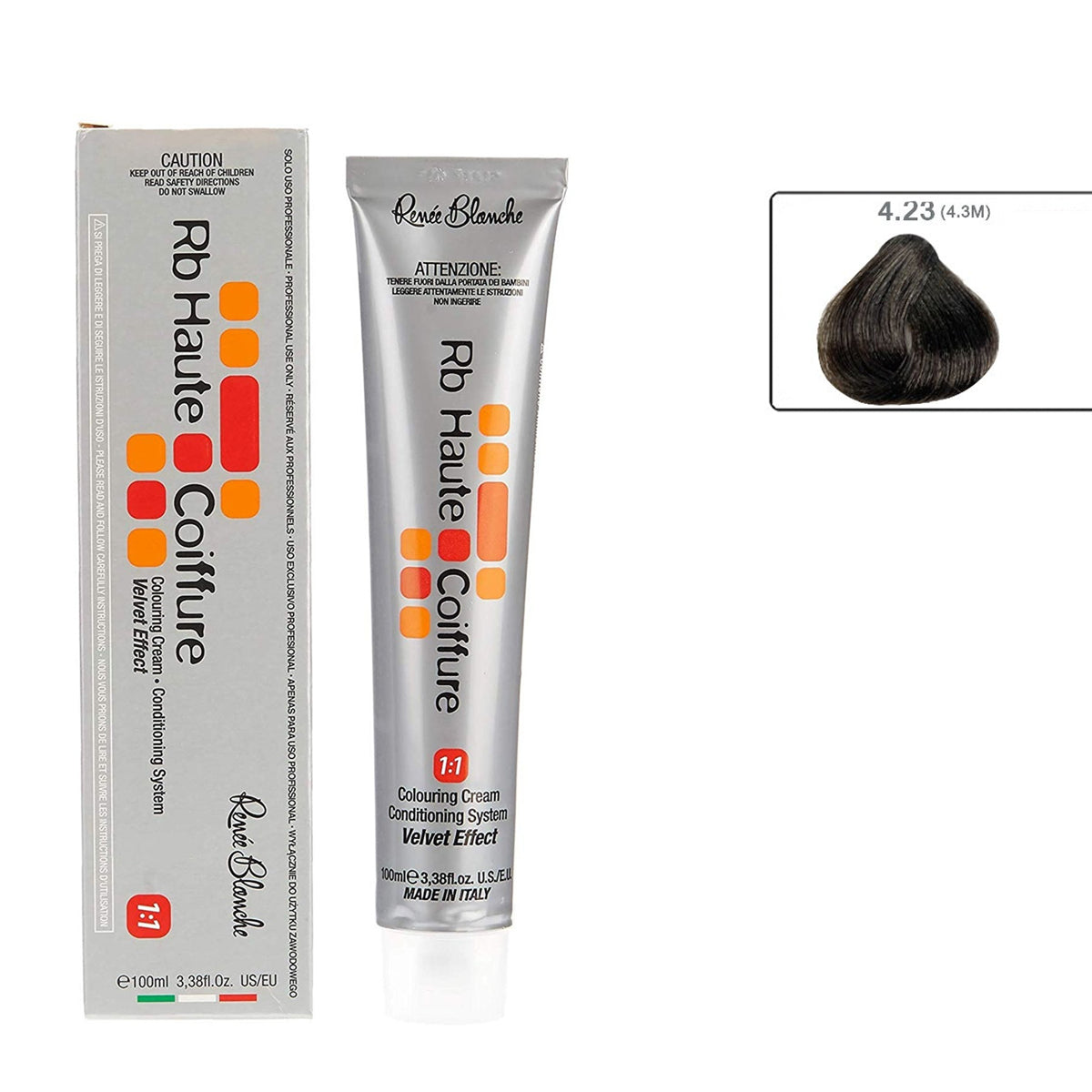 Renee Blanche Mat Brown hair color