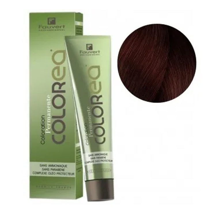 Fauvert Ammonia free Hair dye - 4/56 Red Mahogany Brown
