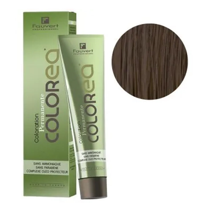 Fauvert ammonia-free hair color 6/0 Cold Dark Blonde