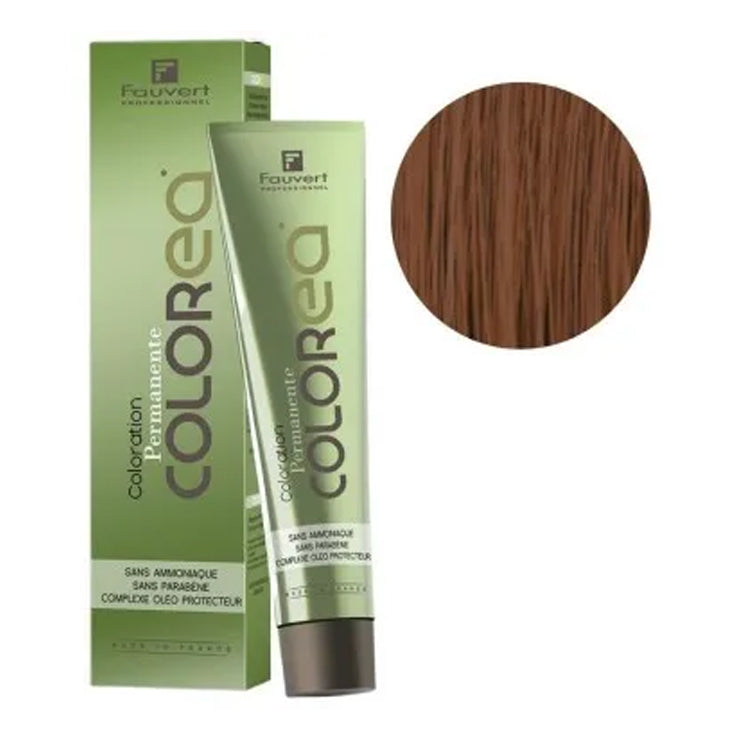 Fauvert Natural Ammonia-Free Hair dye - 7/35 Mahogany Golden Blond