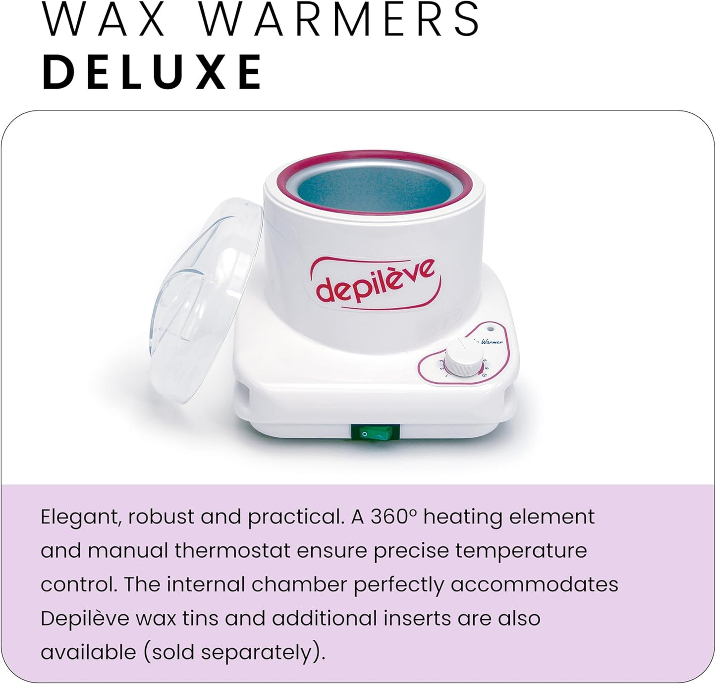 Depileve Wax Warmer Kit- 800 Gm, Hair removal wax Machine