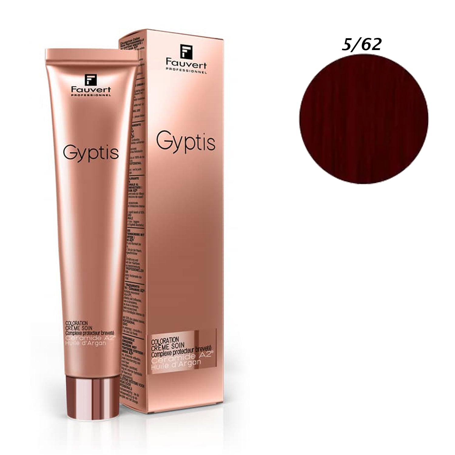 High-quality hair color 5/62 Purple Red Light Brown