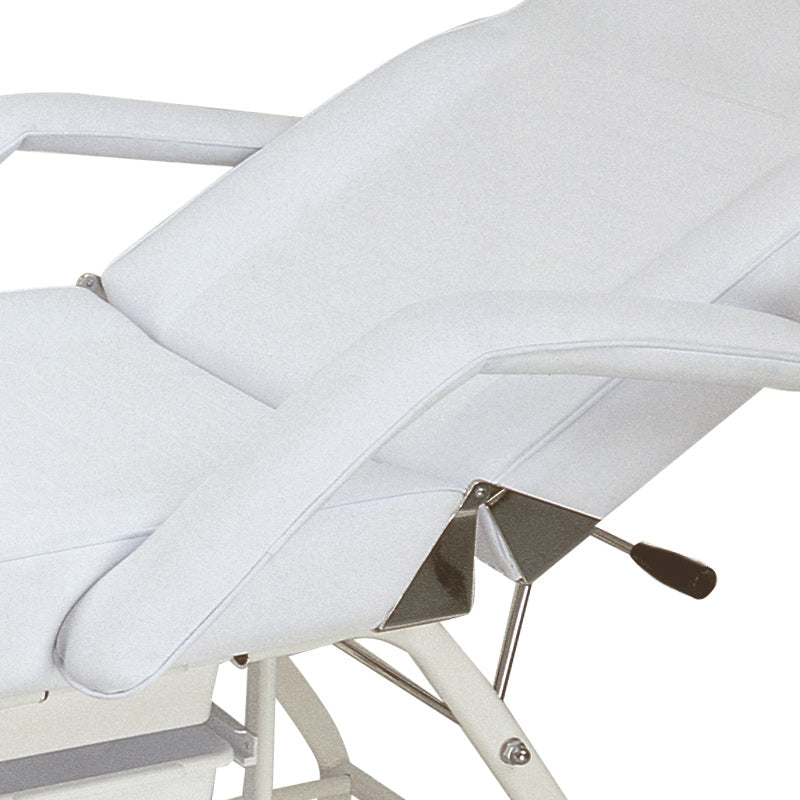 Professional Facial Treatment Bed HZ-3557 – Multifunctional Beauty Salon Bed with Adjustable Backrest, Footrest & 3 Storage Drawers