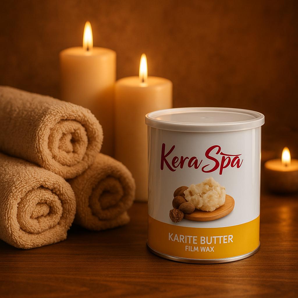 KeraSpa Karite Butter film wax, Professional hair removal wax - Spain