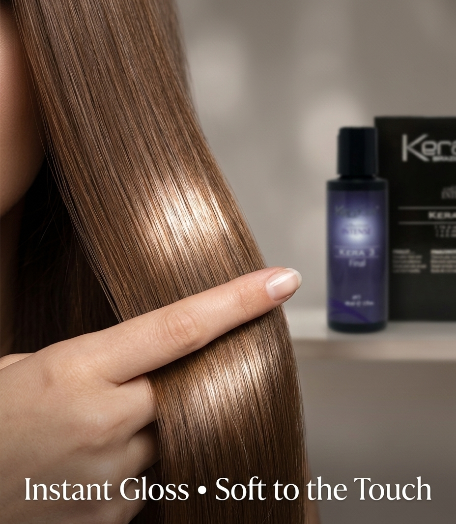 Keraspa Brazil Keratin Smoothing Treatment, kera1, kera2, kera3 -Mini Kit-60ml