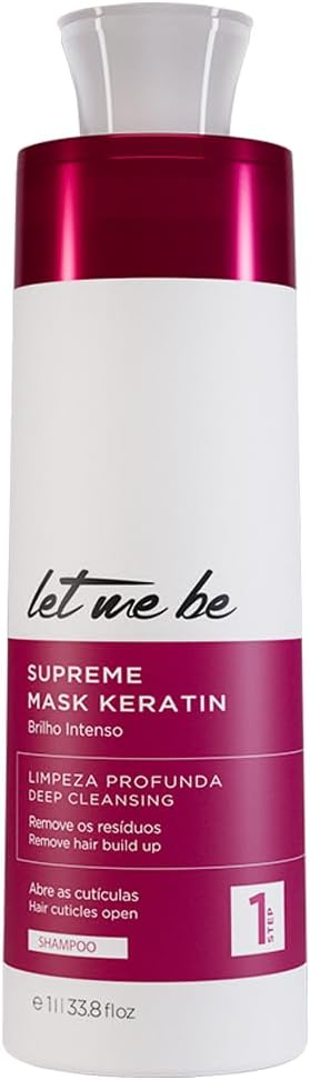 Let Me Be Supreme Keratin Deep Cleansing Shampoo 1000ml UAE