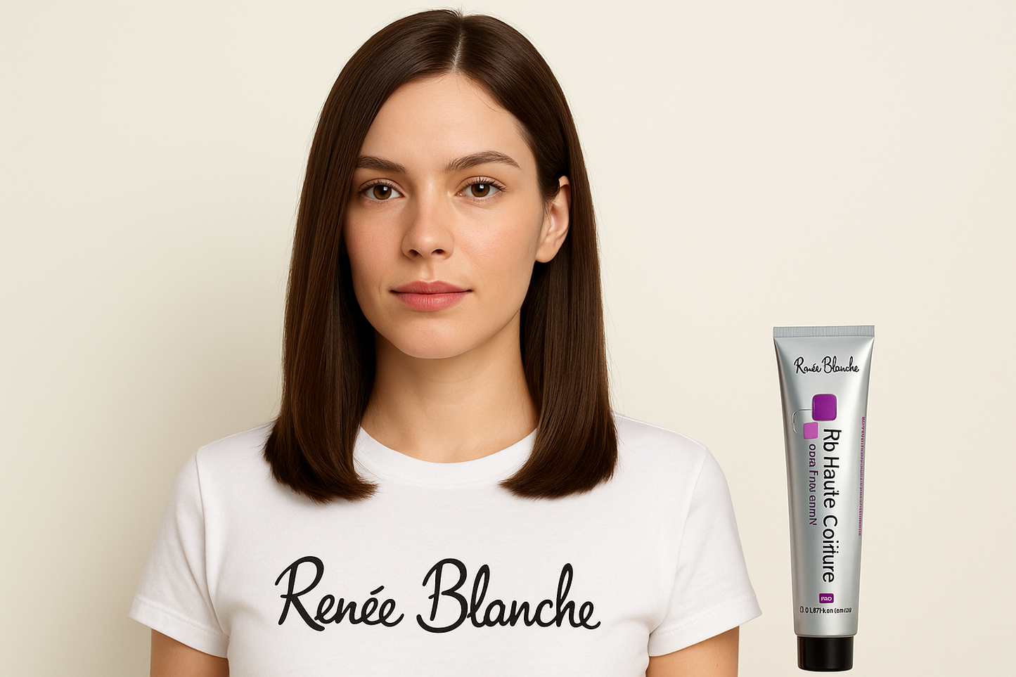 Renee Blanche 4.0 — Brown, Professional Permanent Hair Color 100 ml | Salon Grade • Shea Butter • Collagen • Italy