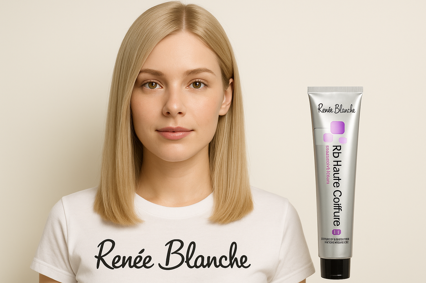 Renee Blanche Haute Coiffure Professional Hair Color, Hair dye - 9.23 Very Light Matte Blonde, 100 ml- Italy