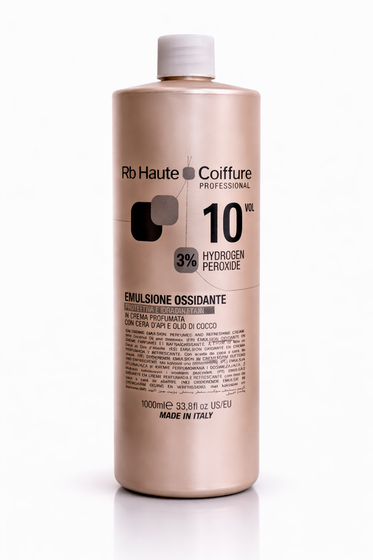 RB Haute Coiffure 10 Vol (3%) Hydrogen Peroxide Cream Developer, 1000ml