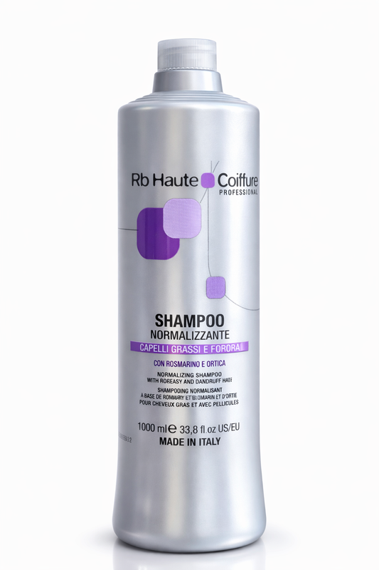 Renee Blanche Normalizing Shampoo with Rosemary & Nettle 1000ml – Professional Shampoo for Greasy Hair & Dandruff Control