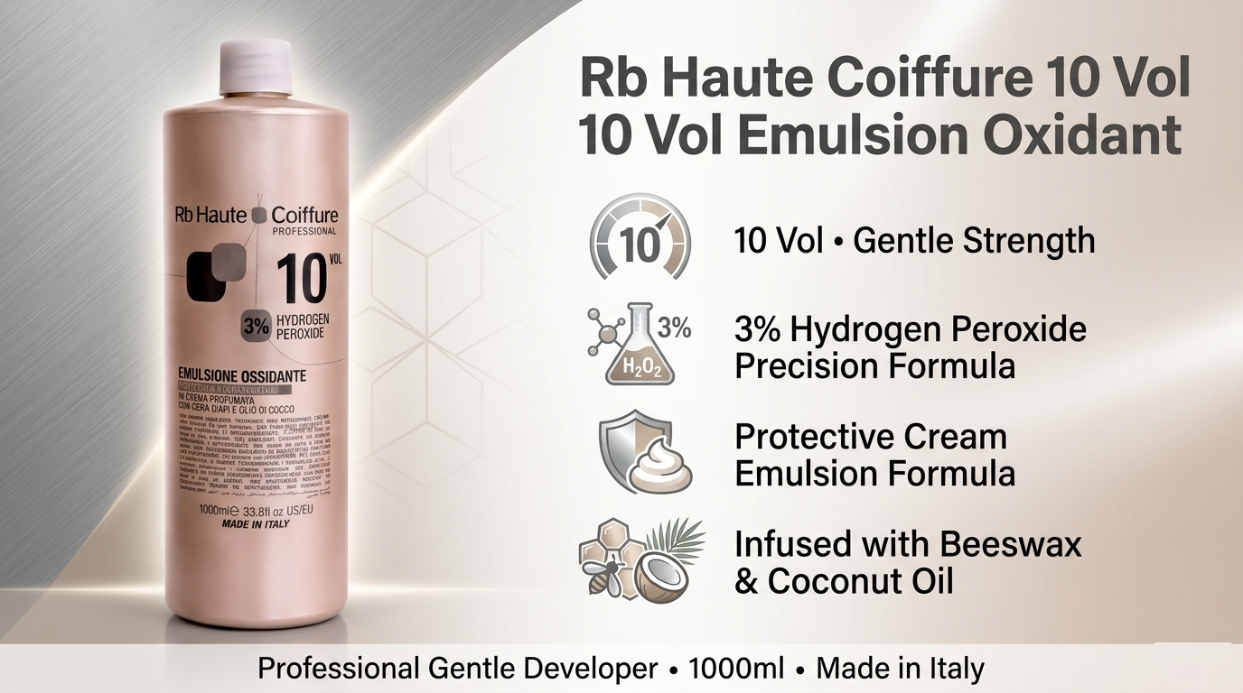 Renee Blanche Oxygen Developer 10 Vol 1000ml – Professional Hydrogen Peroxide 3% Cream