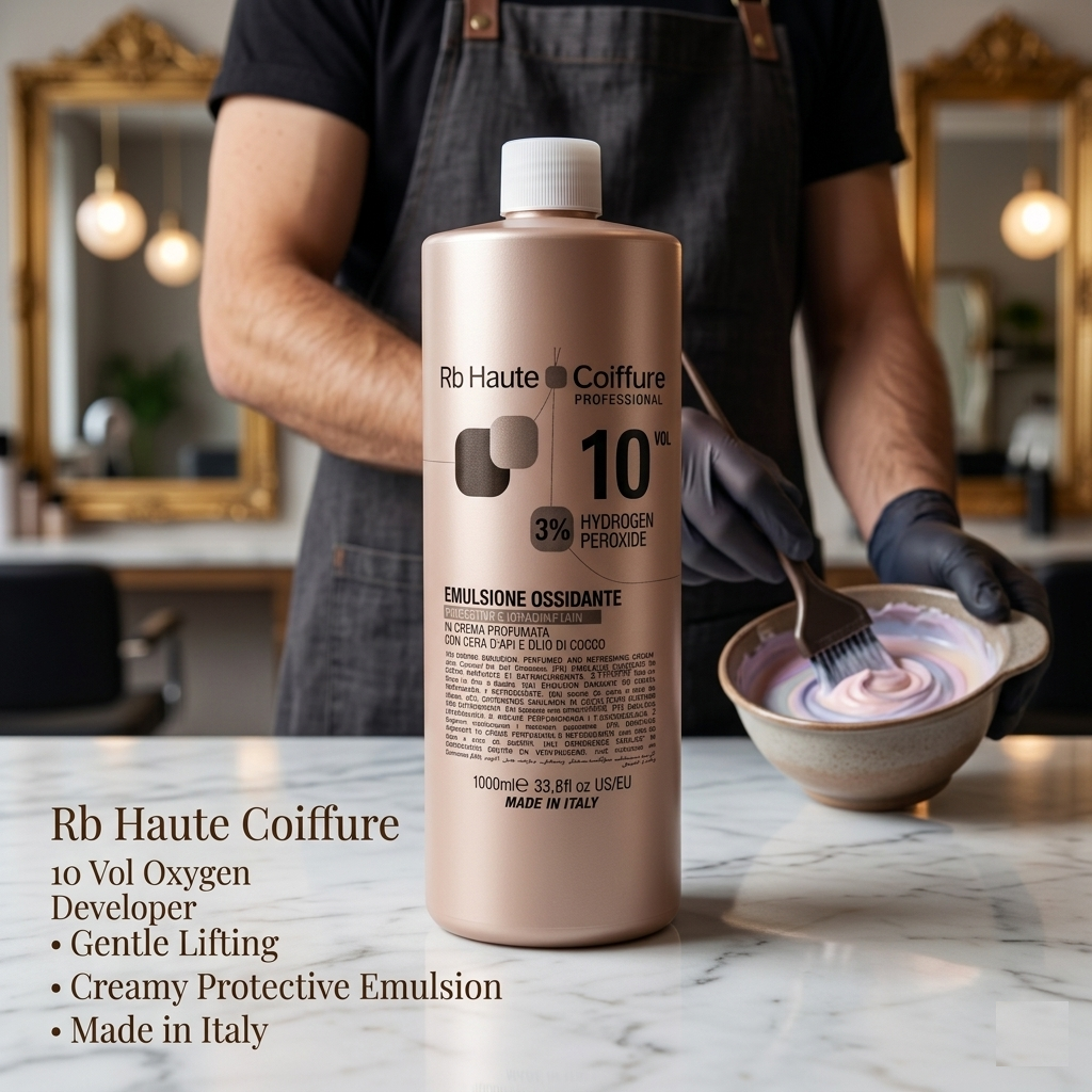 Renee Blanche Oxygen Developer 10 Vol 1000ml – Professional Hydrogen Peroxide 3% Cream