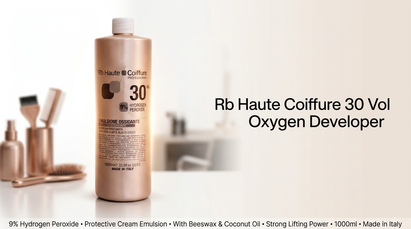Renee Blanche Oxygen Developer 30 Vol 1000ml – Professional Cream Hydrogen Peroxide 9%
