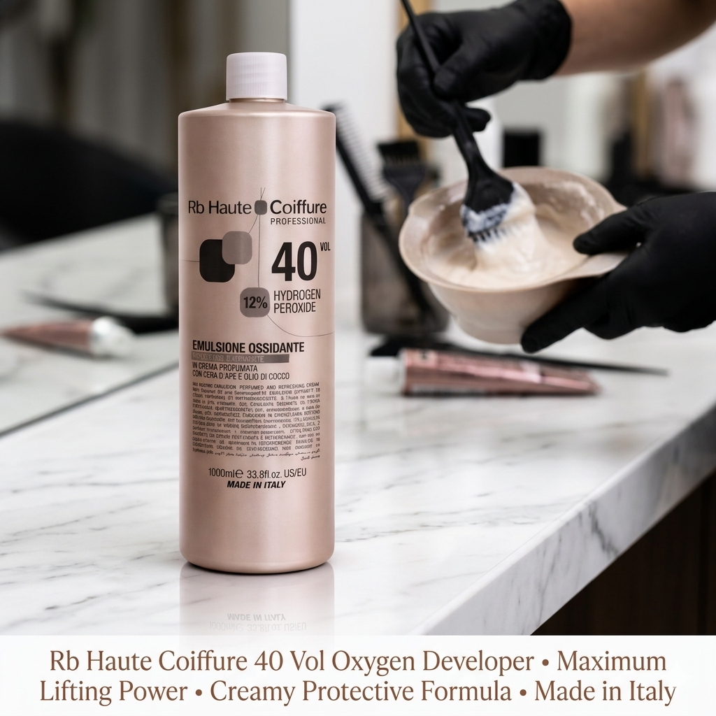 Renee Blanche Oxygen Developer 40 Vol – 1000ml, Hydrogen Peroxide 12% Cream - Italy
