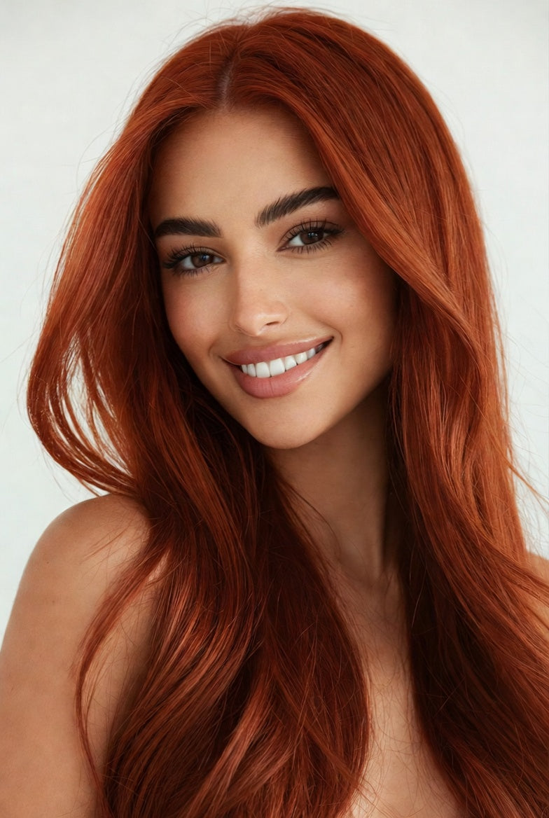 intense red blond hair color renee blanche
