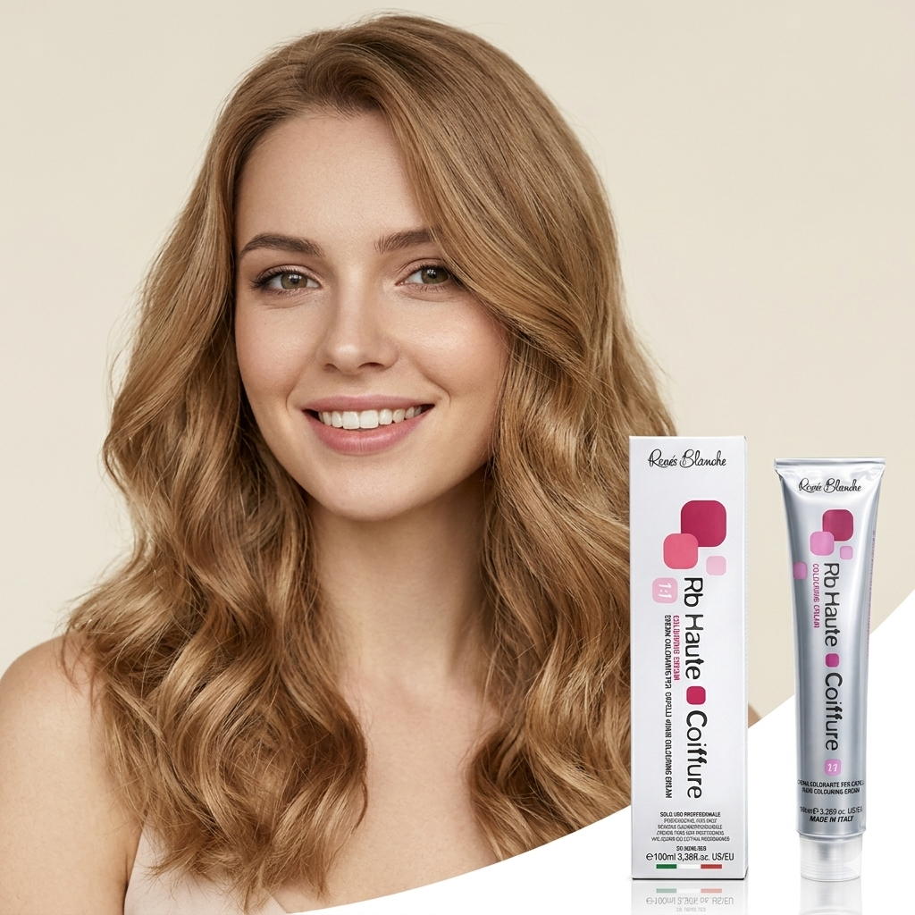 Renee Blanche Haute Coiffure Professional Hair Color - 8.83 Light Hazelnut Blond, 100 ml