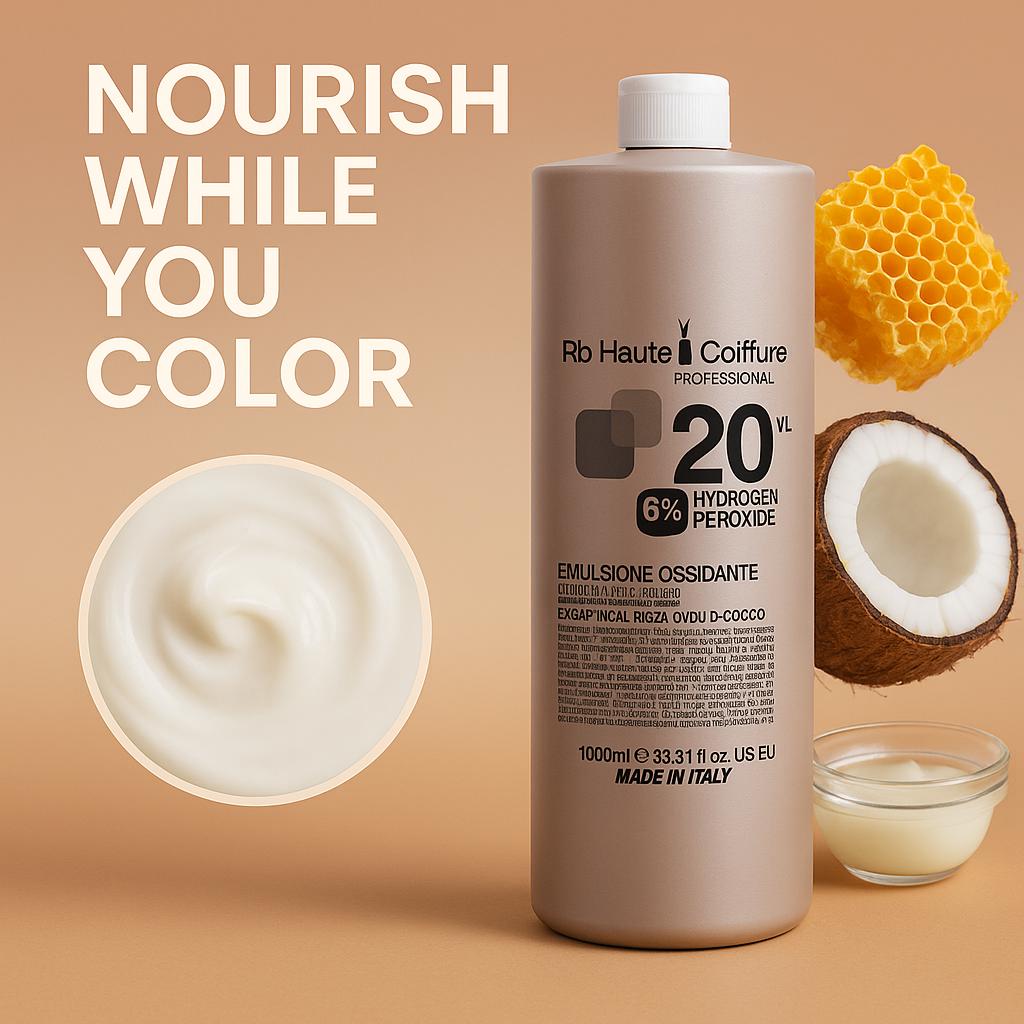 Bleach developer oxygen volume 20, 6%