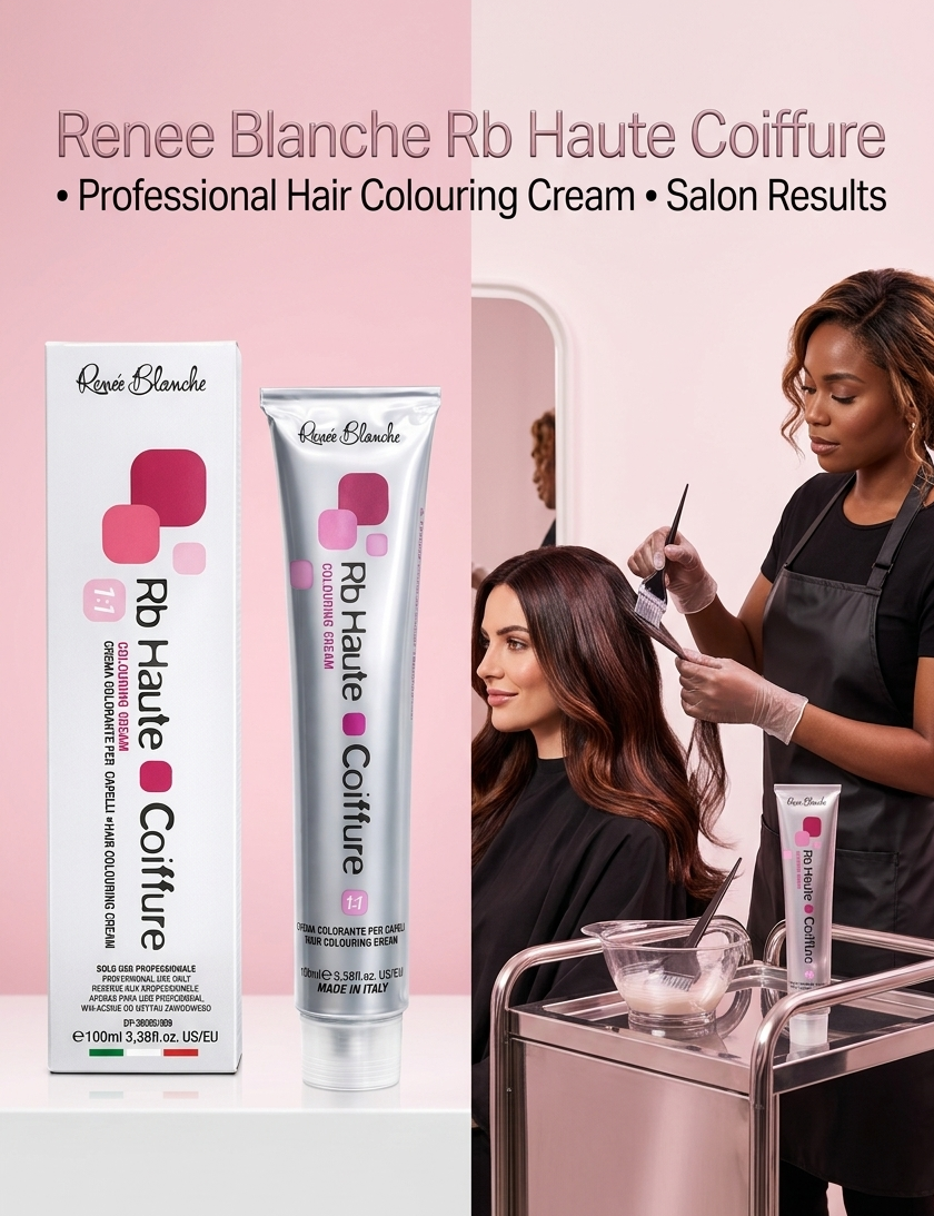 Renee Blanche Haute Coiffure Professional Hair Color, Hair dye - 7.15NC(7.83) Hazel Blond, 100 ml- Italy