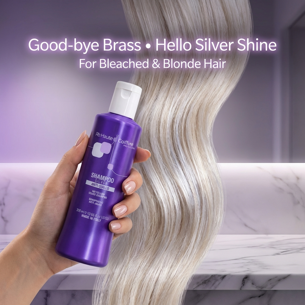 Goodbye Brass Hello Silver Shine For Bleached & Blonde Hair Shampoo
