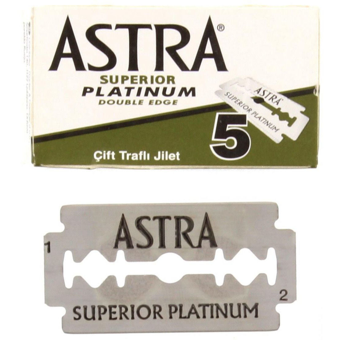 Astra Superior Platinum Double Edge Razor Blades-100pc