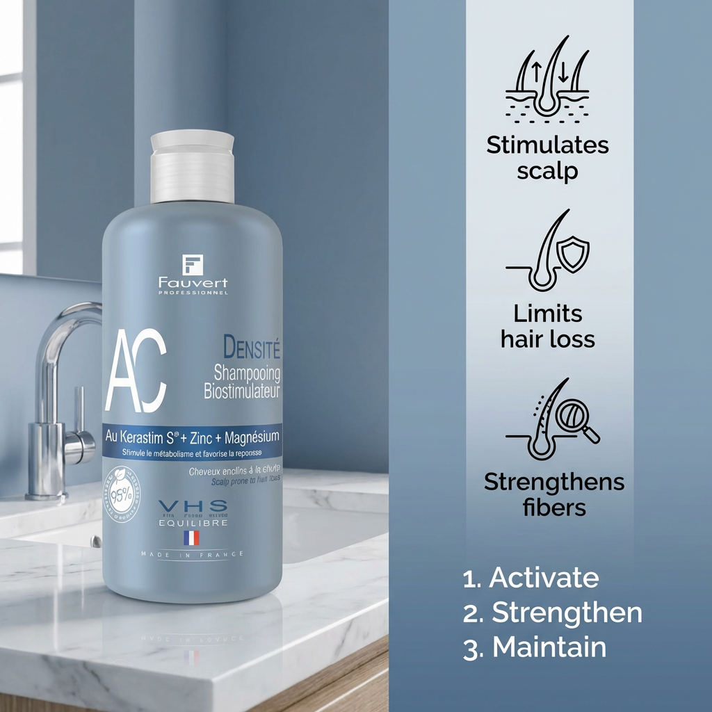 Fauvert Professional Biostimulateur Ant-Hair Loss Shampoo 250ml - France