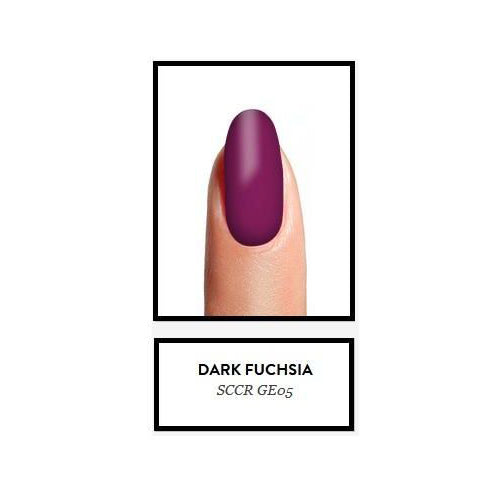 Crisnail Gel Revolution Gel Polish, Dark Fuchsia Gel Nail Polish-15ml