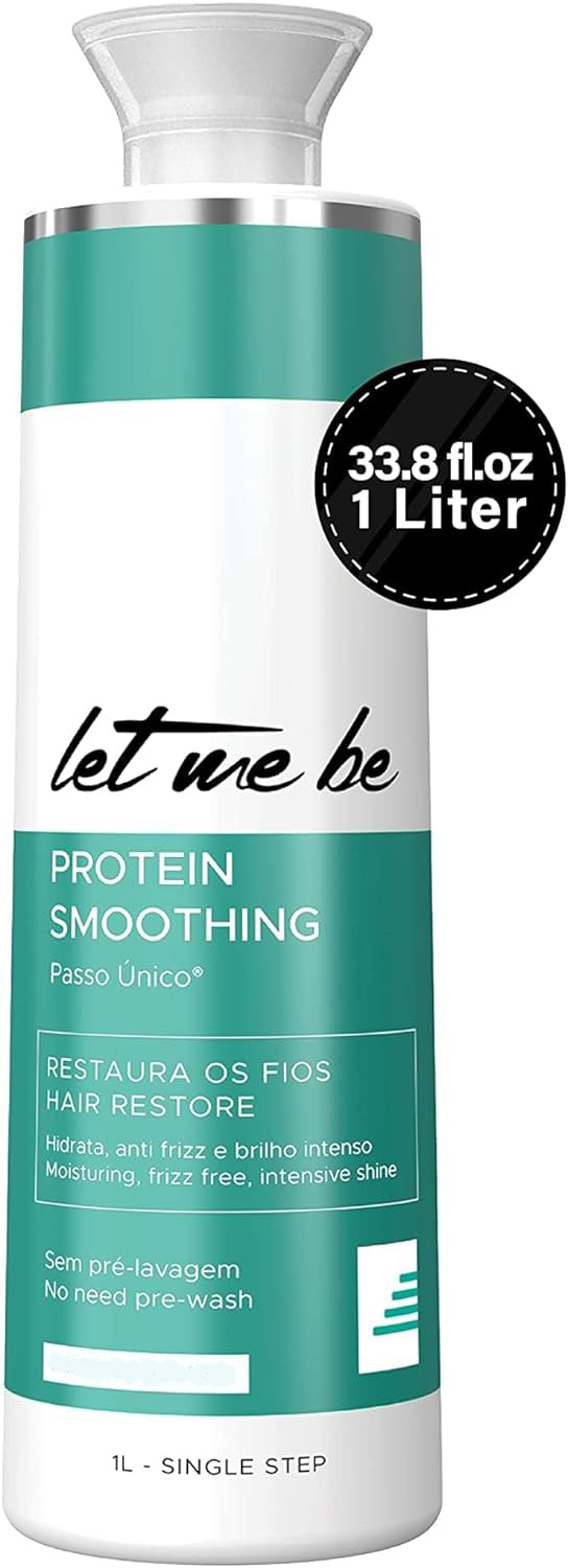 ProSalon Let Me Be Progressive Hair Smoothing Protein Treatment 1 liter and Let Me Be Biorestore Hair Mask 500g - Brazil