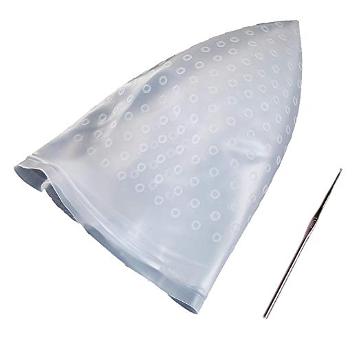 Reusable Hair Coloring Highlighting also Cap Hook Tipping