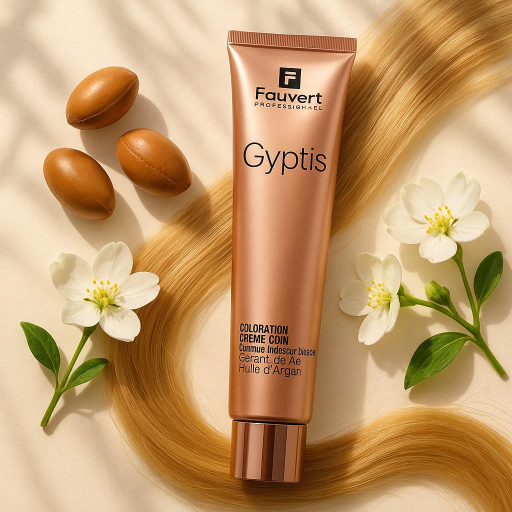Fauvert Professionnel Gyptis Hair Color, Hair dye - 9/1 Very Light Ash Blonde, 100 ml- France